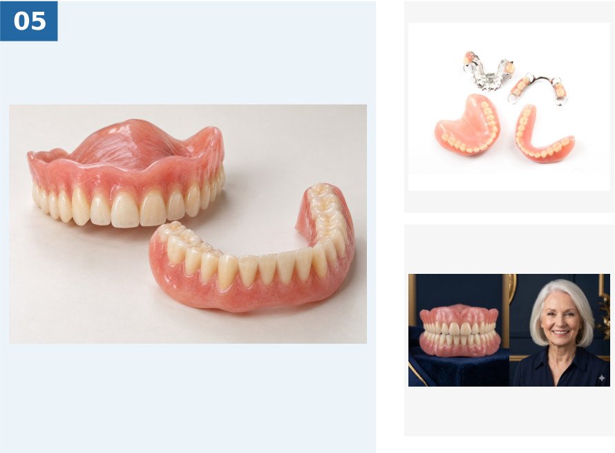 Full acrylic denture